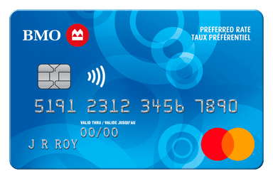 Carte Mastercard BMO à taux préférentiel