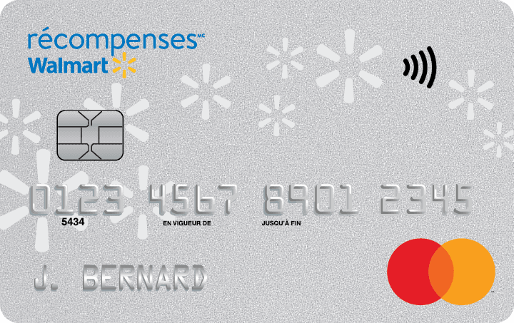 Carte de RécompensesMC Walmart Mastercardᴹᴰ