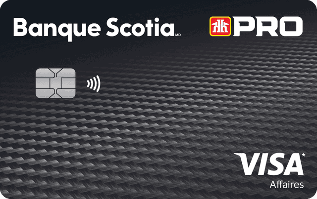 Carte Visa Affaires Home Hardware PRO Scotiaᴹᴰ