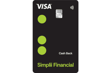 Simplii Financial Cash Back Visa Card