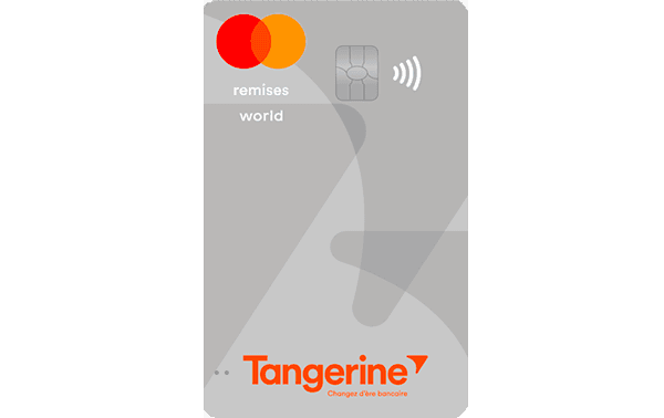 Carte World Mastercardᴹᴰ Remises Tangerineᴹᴰ