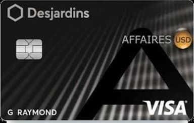 Carte Visa Affaires US Desjardins