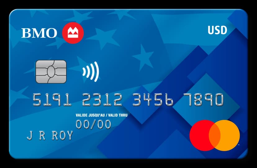 Carte Mastercard BMO en dollars US