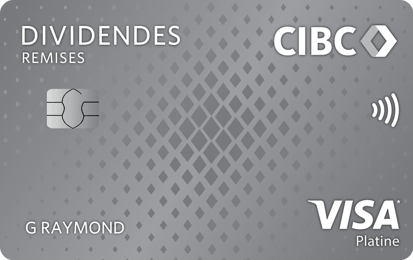Carte Dividendes Platine CIBC Visa