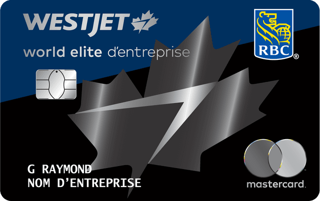 Carte WestJet World Elite Mastercard d’entreprise RBC