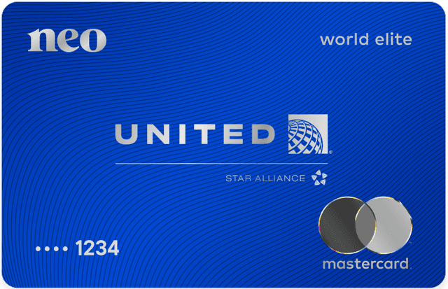 Carte Mastercard United MileagePlus Neo World Elite