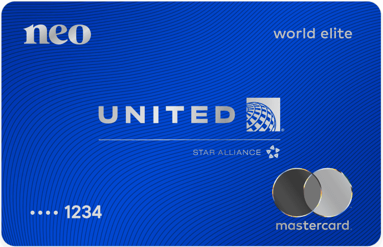 Carte Mastercard United MileagePlus Neo World Elite