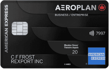 Carte Prestige Aéroplan Entreprise American Express