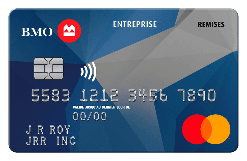 Carte Mastercard BMO Remises pour entreprise