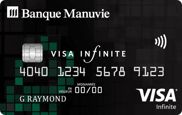 Carte Visa Infinite ManuvieCOMPTANT+MC