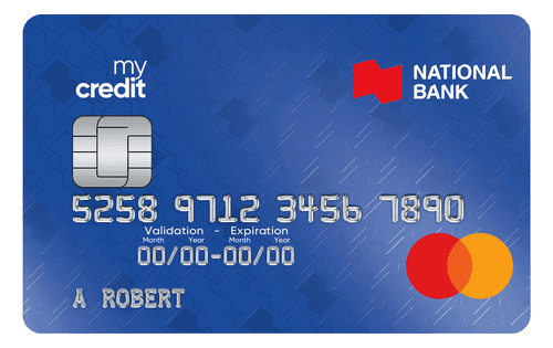 National Bank mycredit Mastercard