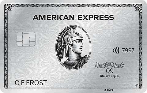 Carte de Platine d’American Express