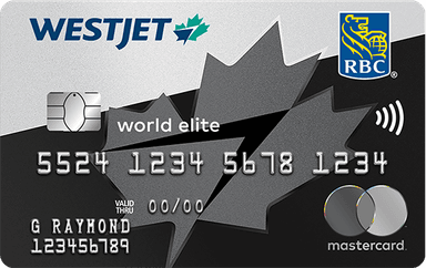 Carte WestJet World Elite Mastercard RBC