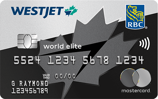 Carte WestJet World Elite Mastercard RBC