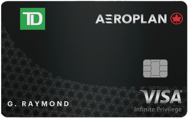 Carte Visa Infinite Privilège TD Aéroplan